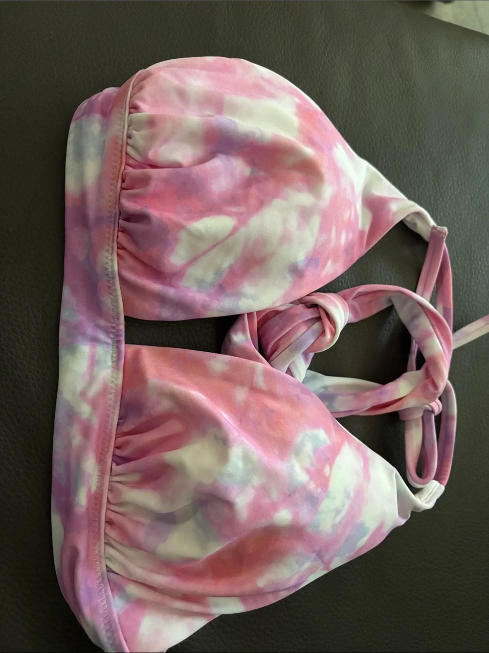 Victoria's Secret Pink Tie-Dye Halter Bikini Set NWT - Size Medium